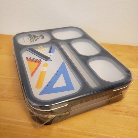 Quaker Bento Box School Lunch Food Container - Picture 3 of 7